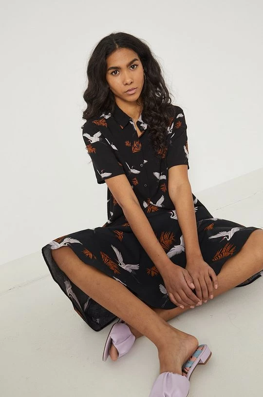 Γυναικεία Φούστες Βαμβακερή φούστα Medicine μαύρο, 4 Γυναικεία Φούστες Βαμβακερή φούστα Medicine μαύρο, - Image 2