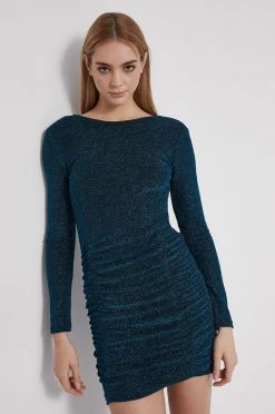 Γυναικεία Φορέματα Medicine - Φόρεμα Prismatic Glow μπλε