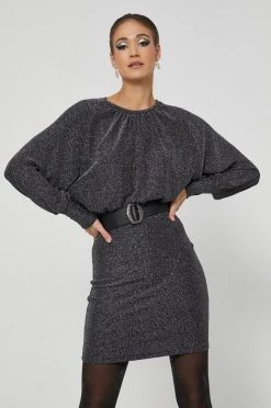 Γυναικεία Φορέματα Medicine - Φόρεμα Disco Inferno ασημί -Φτηνός Medicine Κατάστημα unnamed file 2504