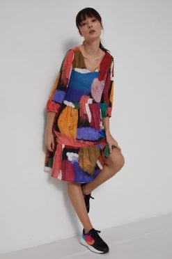 Γυναικεία Φορέματα Medicine - Φόρεμα Essential πολύχρωμο -Φτηνός Medicine Κατάστημα unnamed file 2539