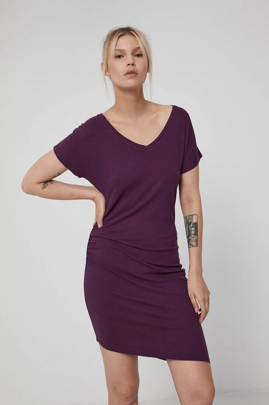 Γυναικεία Φορέματα Medicine - Φόρεμα Essential πορφυρό 6 Γυναικεία Φορέματα Medicine - Φόρεμα Essential πορφυρό - Image 4