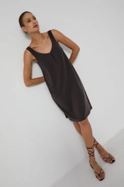 Γυναικεία Φορέματα Medicine - Φόρεμα Essential γραφίτης -Φτηνός Medicine Κατάστημα unnamed file 2572