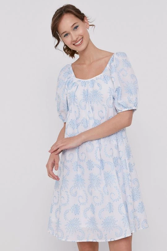 Γυναικεία Φορέματα Medicine - Φόρεμα Summer Linen λευκό 3 Γυναικεία Φορέματα Medicine - Φόρεμα Summer Linen λευκό