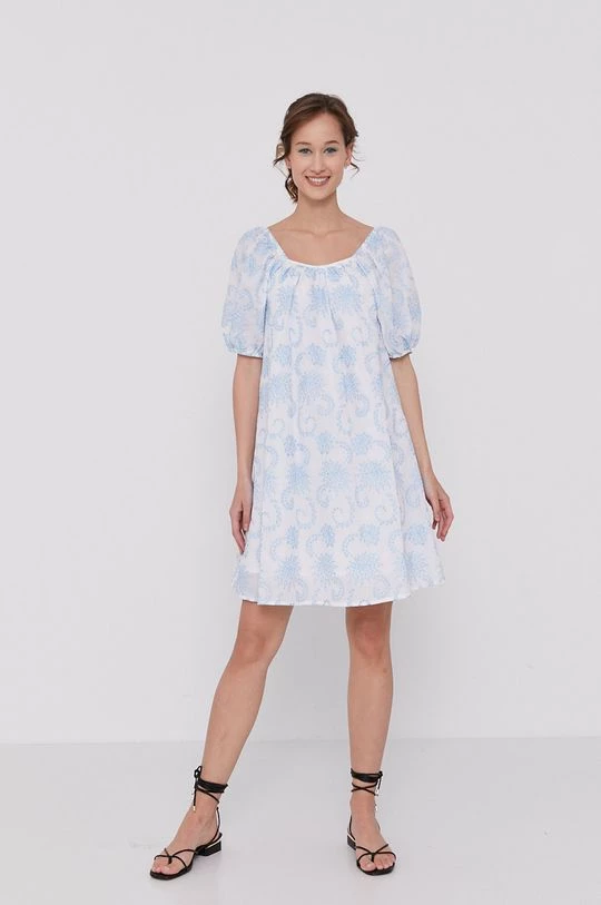 Γυναικεία Φορέματα Medicine - Φόρεμα Summer Linen λευκό 4 Γυναικεία Φορέματα Medicine - Φόρεμα Summer Linen λευκό - Image 2