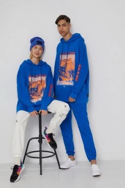 Γυναικεία Χωρίς φερμουάρ Medicine - Βαμβακερή μπλούζα Universum μπλε