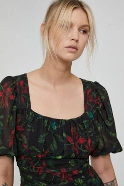 Γυναικεία Φορέματα Medicine - Φόρεμα Dark Blooms μαύρο -Φτηνός Medicine Κατάστημα unnamed file 2699