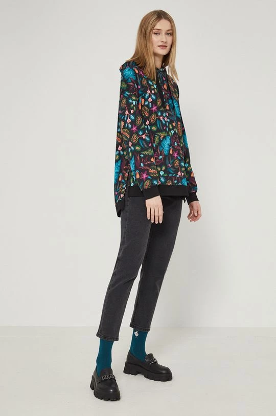 Γυναικεία Χωρίς φερμουάρ Medicine - Βαμβακερή μπλούζα Daily Pleasures μαύρο 4 Γυναικεία Χωρίς φερμουάρ Medicine - Βαμβακερή μπλούζα Daily Pleasures μαύρο - Image 2