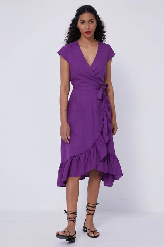 Γυναικεία Φορέματα Medicine - Φόρεμα Staycation πορφυρό 3 Γυναικεία Φορέματα Medicine - Φόρεμα Staycation πορφυρό