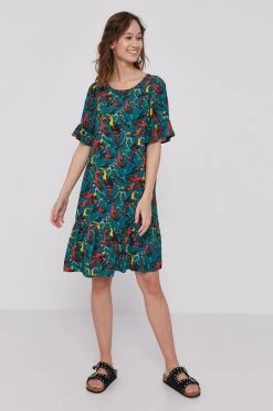 Γυναικεία Φορέματα Medicine - Φόρεμα Tropical Chaos βάσκας