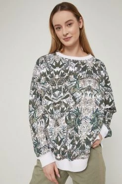 Γυναικεία Χωρίς φερμουάρ Βαμβακερή μπλούζα Medicine χρώμα: άσπρο, -Φτηνός Medicine Κατάστημα unnamed file 2785