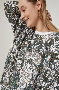 Γυναικεία Χωρίς φερμουάρ Βαμβακερή μπλούζα Medicine χρώμα: άσπρο, -Φτηνός Medicine Κατάστημα unnamed file 2786