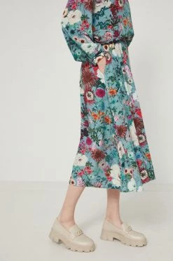 Γυναικεία Φούστες Medicine - Φούστα Flower Oasis μέντα