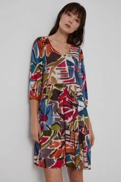 Γυναικεία Φορέματα Medicine - Φόρεμα Essential πολύχρωμο -Φτηνός Medicine Κατάστημα unnamed file 2814