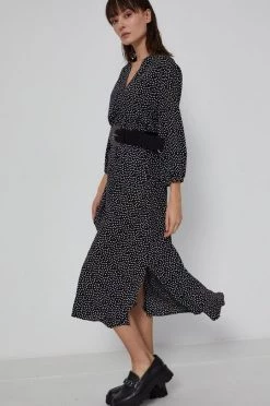 Γυναικεία Φορέματα Medicine - Φόρεμα Basic μαύρο