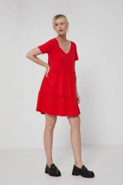 Γυναικεία Φορέματα Medicine - Φόρεμα Essential κόκκινο -Φτηνός Medicine Κατάστημα unnamed file 2824