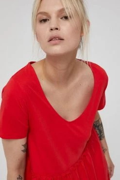 Γυναικεία Φορέματα Medicine - Φόρεμα Essential κόκκινο -Φτηνός Medicine Κατάστημα unnamed file 2827