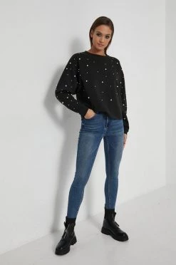 Γυναικεία Χωρίς φερμουάρ Medicine - Μπλούζα Distorted Blooms μαύρο -Φτηνός Medicine Κατάστημα unnamed file 283