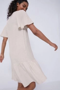 Γυναικεία Φορέματα Medicine - Φόρεμα Essential μπεζ -Φτηνός Medicine Κατάστημα unnamed file 2900