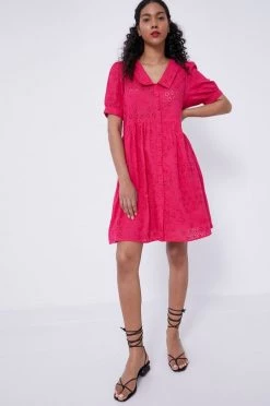 Γυναικεία Φορέματα Medicine - Φόρεμα Essential έντονο ροζ