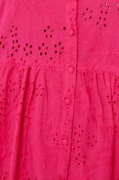 Γυναικεία Φορέματα Medicine - Φόρεμα Essential έντονο ροζ -Φτηνός Medicine Κατάστημα unnamed file 2908