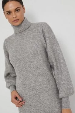 Γυναικεία Φορέματα Medicine - Μάλλινο φόρεμα Apres Ski ανοιχτό γκρι -Φτηνός Medicine Κατάστημα unnamed file 302