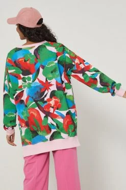 Γυναικεία Χωρίς φερμουάρ Βαμβακερή μπλούζα Medicine χρώμα: ροζ, -Φτηνός Medicine Κατάστημα unnamed file 352