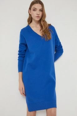 Γυναικεία Φορέματα Medicine - Φόρεμα Essential αιχμηρό πράσινο