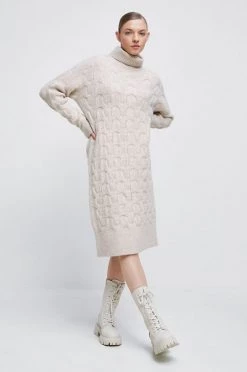 Γυναικεία Φορέματα Φόρεμα Medicine μπεζ -Φτηνός Medicine Κατάστημα unnamed file 445