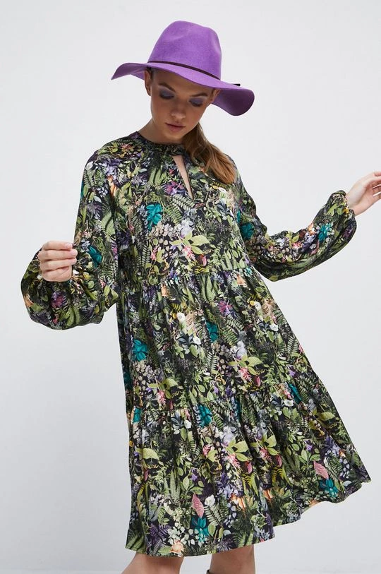 Γυναικεία Φορέματα Φόρεμα Medicine πολύχρωμο 6 Γυναικεία Φορέματα Φόρεμα Medicine πολύχρωμο - Image 4