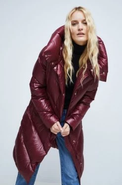 Γυναικεία Παλτά Μπουφάν Medicine σκούρο πράσινο