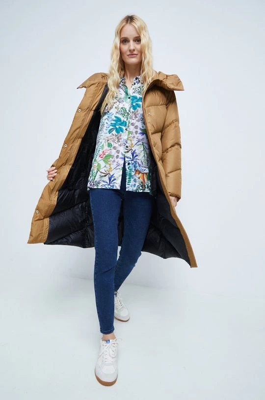 Γυναικεία Παλτά Μπουφάν Medicine μπεζ 3 Γυναικεία Παλτά Μπουφάν Medicine μπεζ