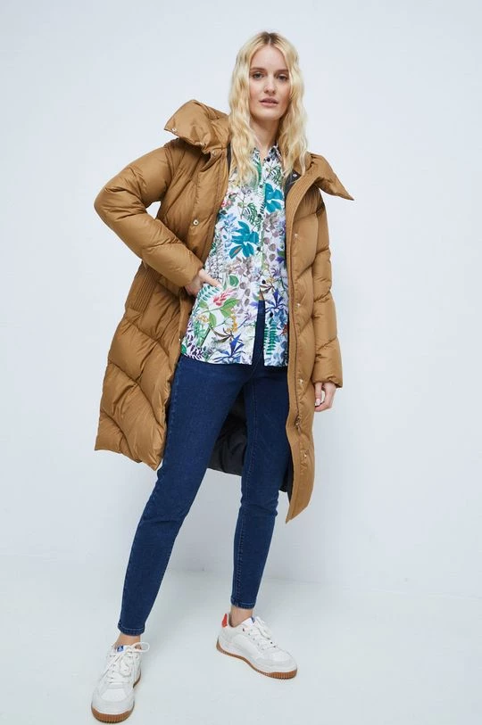 Γυναικεία Παλτά Μπουφάν Medicine μπεζ 4 Γυναικεία Παλτά Μπουφάν Medicine μπεζ - Image 2