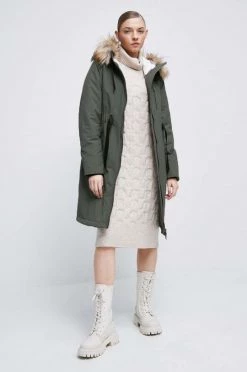 Γυναικεία Παλτά Παλτό Medicine πράσινο