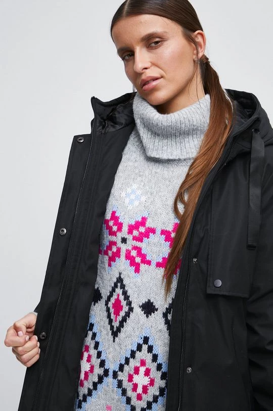 Γυναικεία Παλτά Παλτό Medicine μαύρο 7 Γυναικεία Παλτά Παλτό Medicine μαύρο - Image 6