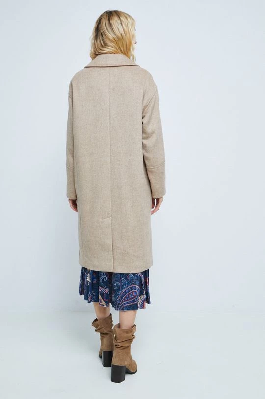 Γυναικεία Παλτά Παλτό από μείγμα μαλλιού Medicine μπεζ 5 Γυναικεία Παλτά Παλτό από μείγμα μαλλιού Medicine μπεζ - Image 3