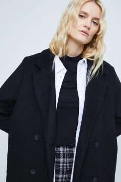 Γυναικεία Παλτά Παλτό από μείγμα μαλλιού Medicine μαύρο -Φτηνός Medicine Κατάστημα unnamed file 514