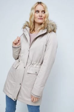 Γυναικεία Παλτά Eπανωφόρι Medicine μπεζ