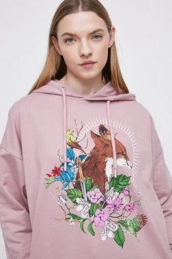 Γυναικεία Χωρίς φερμουάρ Βαμβακερή μπλούζα Medicine χρώμα: ροζ, με κουκούλα 10 Γυναικεία Χωρίς φερμουάρ Βαμβακερή μπλούζα Medicine χρώμα: ροζ, με κουκούλα -Φτηνός Medicine Κατάστημα unnamed file 576