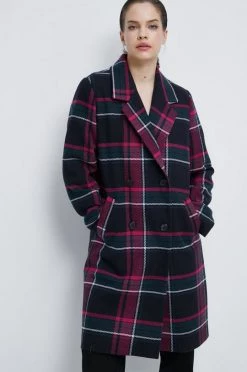 Γυναικεία Παλτά Παλτό από μείγμα μαλλιού Medicine πολύχρωμο