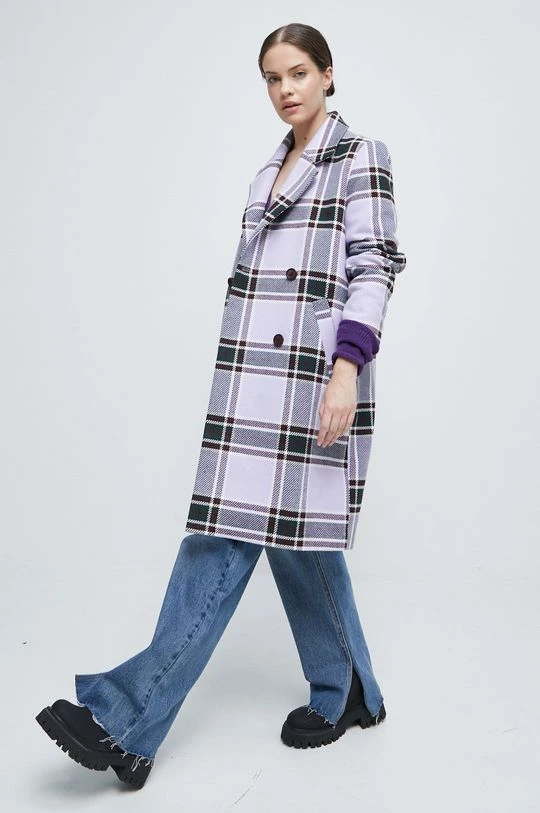 Γυναικεία Παλτά Παλτό από μείγμα μαλλιού Medicine πολύχρωμο 3 Γυναικεία Παλτά Παλτό από μείγμα μαλλιού Medicine πολύχρωμο