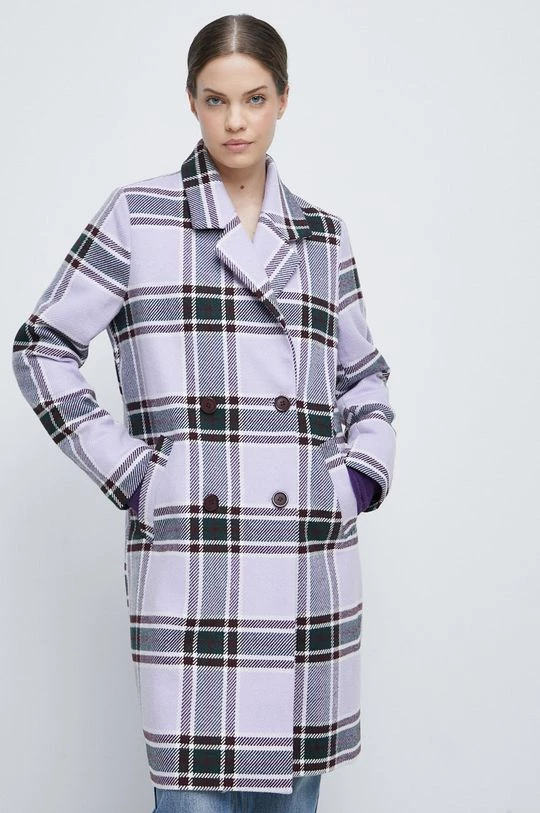 Γυναικεία Παλτά Παλτό από μείγμα μαλλιού Medicine πολύχρωμο 4 Γυναικεία Παλτά Παλτό από μείγμα μαλλιού Medicine πολύχρωμο - Image 2