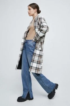 Γυναικεία Παλτά Παλτό από μείγμα μαλλιού Medicine πολύχρωμο