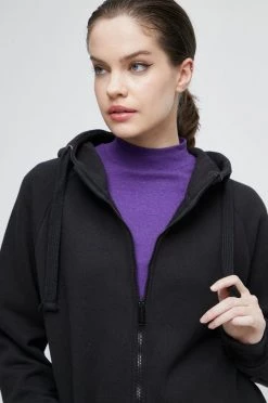 Γυναικεία Με φερμουάρ Μπλούζα Medicine μαύρο