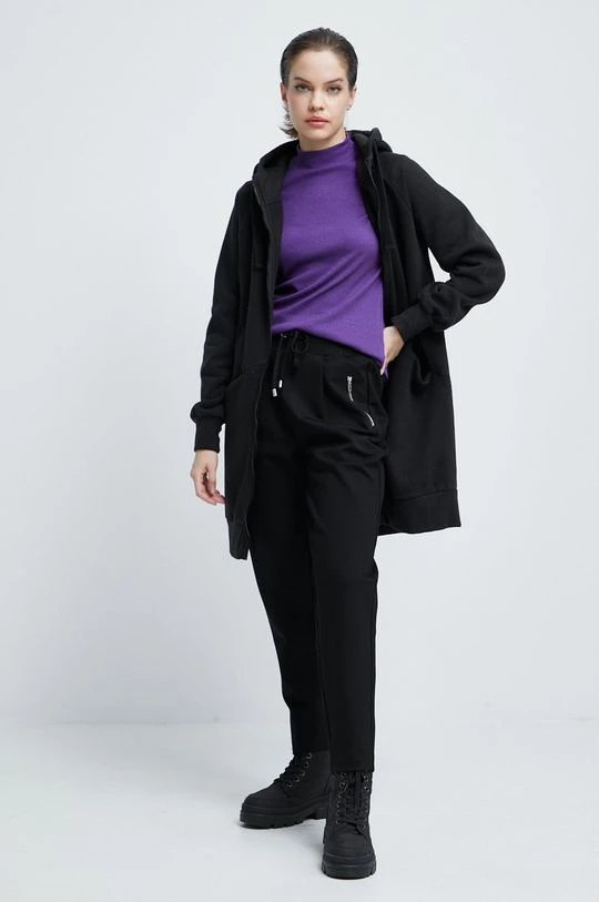 Γυναικεία Με φερμουάρ Μπλούζα Medicine μαύρο 4 Γυναικεία Με φερμουάρ Μπλούζα Medicine μαύρο - Image 2