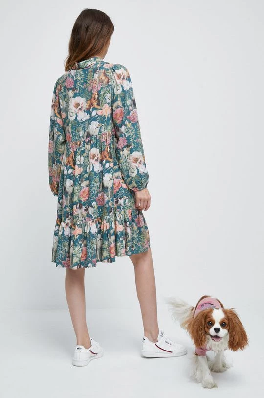 Γυναικεία Φορέματα Φόρεμα Medicine τιρκουάζ 5 Γυναικεία Φορέματα Φόρεμα Medicine τιρκουάζ - Image 3