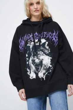 Γυναικεία Χωρίς φερμουάρ Μπλούζα Medicine μαύρο