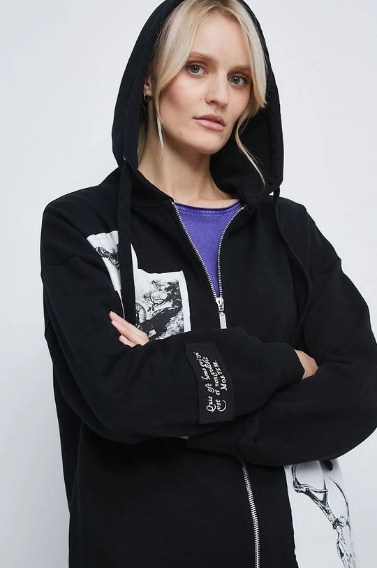 Γυναικεία Με φερμουάρ Μπλούζα Medicine μαύρο 7 Γυναικεία Με φερμουάρ Μπλούζα Medicine μαύρο - Image 5