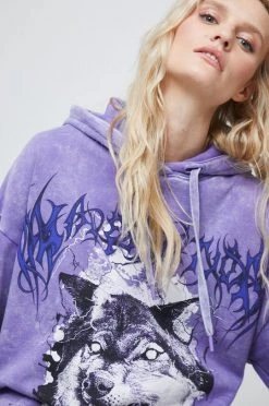 Γυναικεία Χωρίς φερμουάρ Μπλούζα Medicine μοβ -Φτηνός Medicine Κατάστημα unnamed file 727