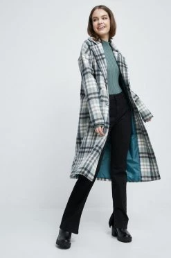 Γυναικεία Παλτά Παλτό από μείγμα μαλλιού Medicine πολύχρωμο