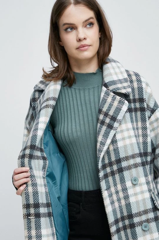 Γυναικεία Παλτά Παλτό από μείγμα μαλλιού Medicine πολύχρωμο 7 Γυναικεία Παλτά Παλτό από μείγμα μαλλιού Medicine πολύχρωμο - Image 5